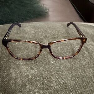 Banana Republic Tortoise and Purple Eyeglasses